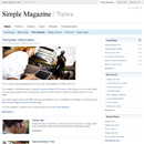 WordPress Theme: Simple Magazine