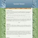 Website Template: Summer Breeze